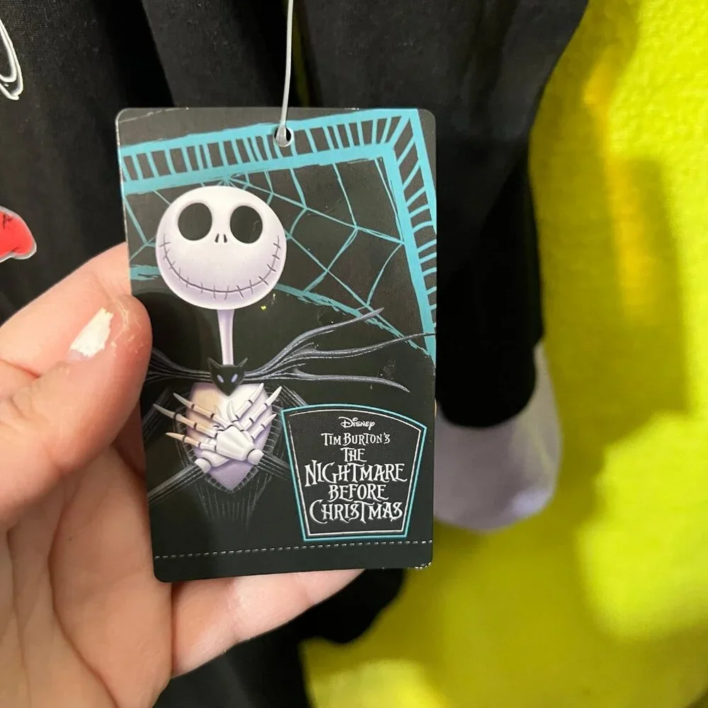 Disney Nightmare Before Christmas Women's Sleepshirt PJ NBC New 2x 18W-20W Plus - Picture 9 of 10